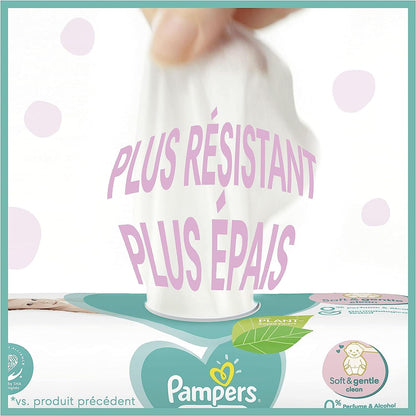 Pampers Lingettes Bébé Sensitive – 15x52 Lingettes (780 lingettes) – Ultra Douces & Hypoallergéniques