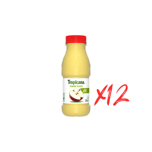 TROPICANA - Jus de pomme Pack 12x25cl
