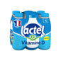 LACTEL - Lait Demi-Écrémé UHT Pack 6x1L